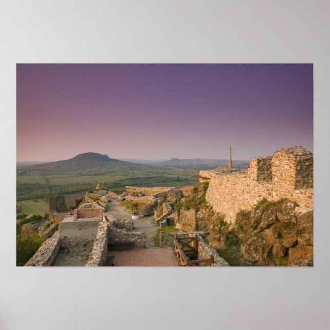 HUNGARY, Lake Balaton Region, SZIGLIGET: Poster (Front)