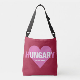 Hungary Love custom name & colour bags