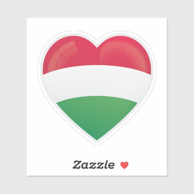 Hungary Love Flag (Sheet)
