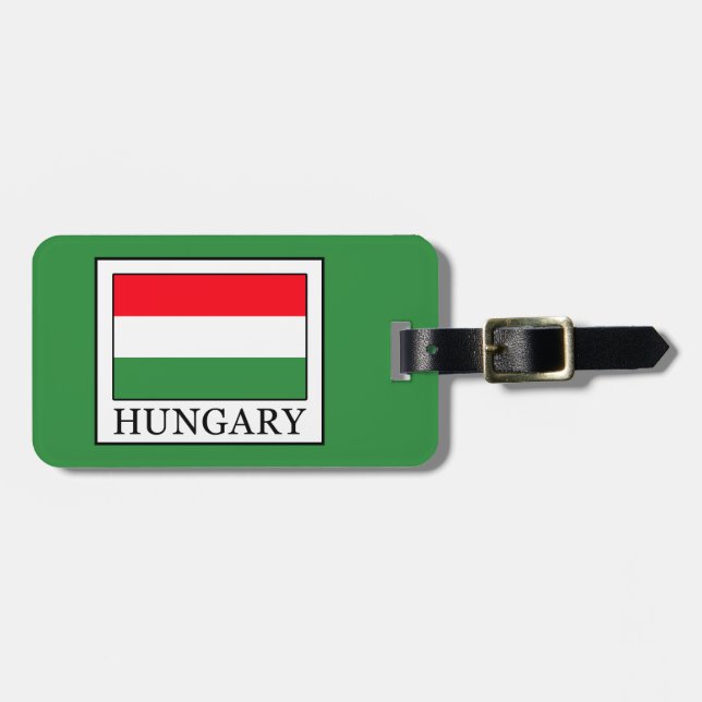 Hungary Luggage Tag (Front Horizontal)