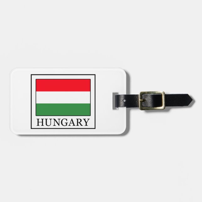 Hungary Luggage Tag (Front Horizontal)
