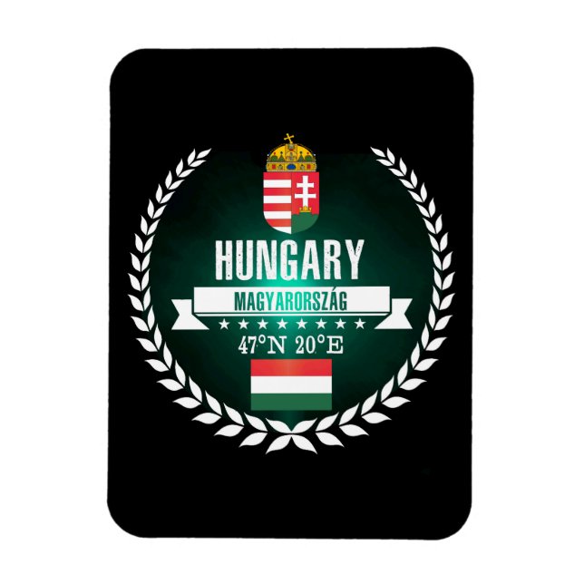 Hungary Magnet (Vertical)