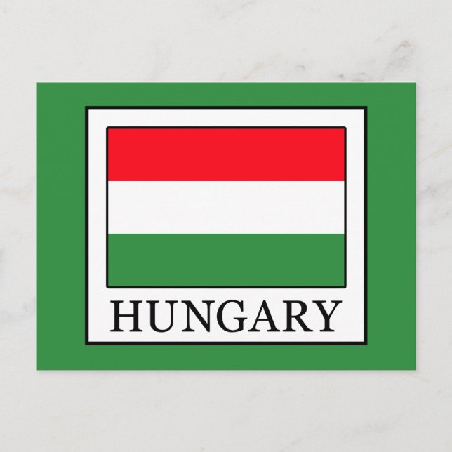 Hungary Postcard (Front)