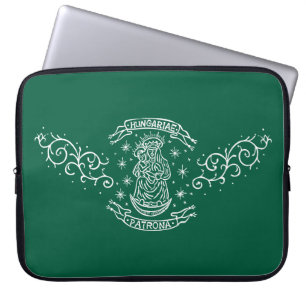 hungary religious motif mediaeval virgin mary jesu laptop sleeve