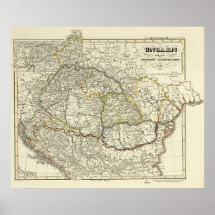 Hungary since 1526 Lander Poster
