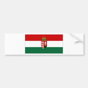 Hungary State Flag Bumper Sticker