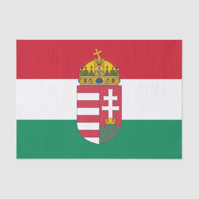Hungary tissue paper, Hungarian Flag tissue paper (Front)