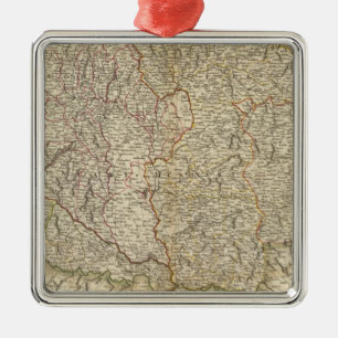 Hungary, Transylvania, Croatia Metal Ornament