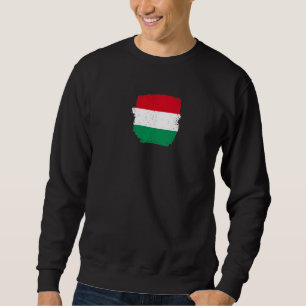Hungary Vintage Hungarian Flag Magyarország 1 Sweatshirt