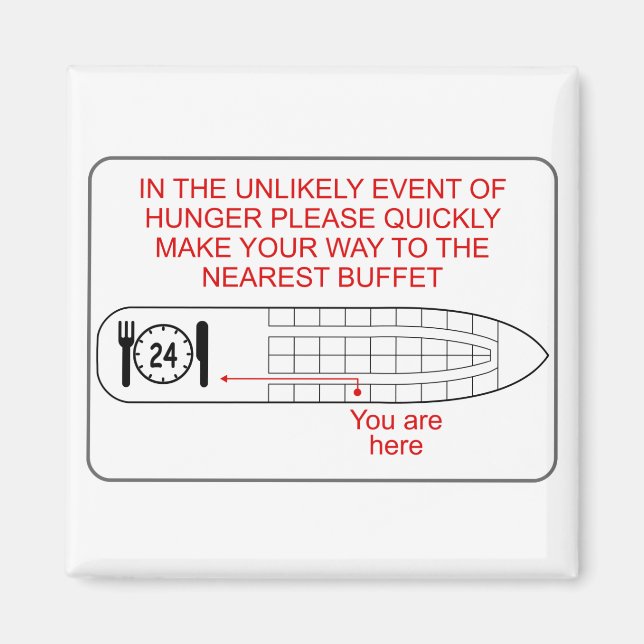 Hunger Emergency Magnet (Front)