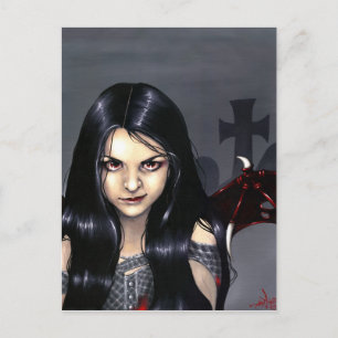 "Hunger Pains" Postcard