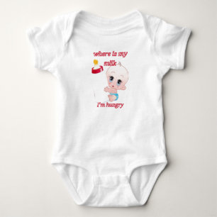 Hungry Baby Bodysuit. Bodysuit