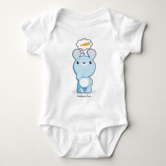 Hungry Bunny Infant Baby Bodysuit