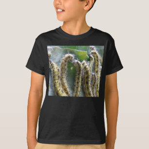 Hungry Cabbage White Caterpillars Kids T Shirt