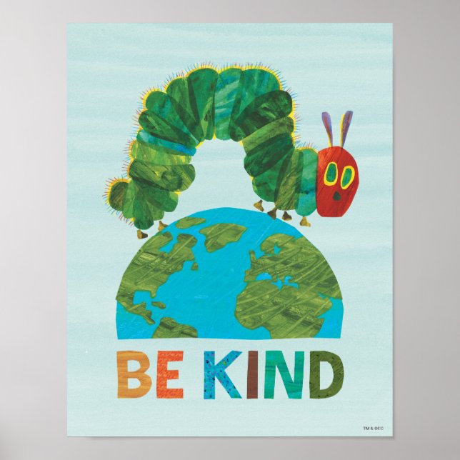 Hungry Caterpillar | Be Kind Poster (Front)