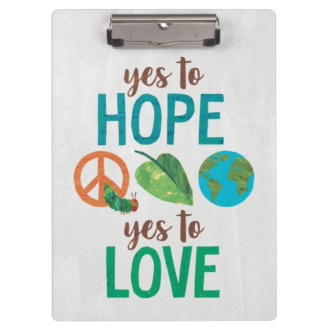 Hungry Caterpillar | Yes to Hope Clipboard (Front)