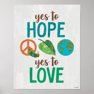 Hungry Caterpillar   Yes to Hope Poster