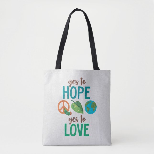 Hungry Caterpillar | Yes to Hope Tote Bag (Front)
