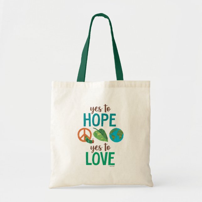 Hungry Caterpillar | Yes to Hope Tote Bag (Front)