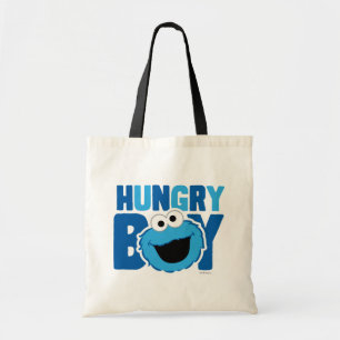 Hungry Cookie Monster Tote Bag