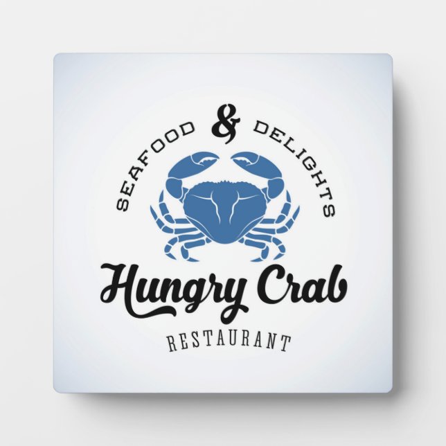 Hungry Crab Restaurant Poster Plaque (Front)
