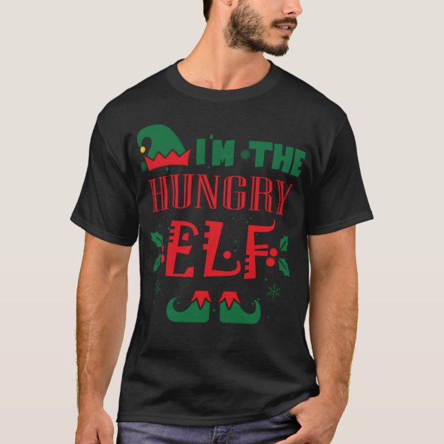 HUNGRY ELF T-Shirt (Front)