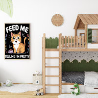 Hungry for Compliments Feline