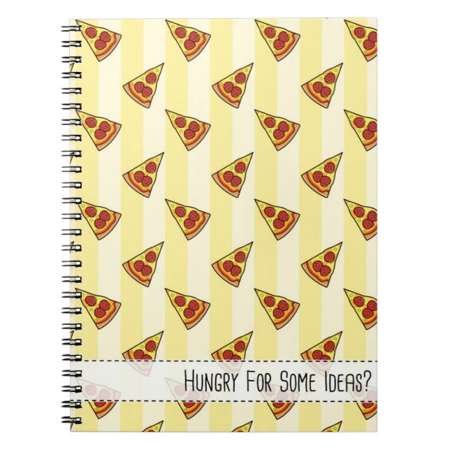 Hungry For Some Ideas? (Pizza) - Notebook (Front)