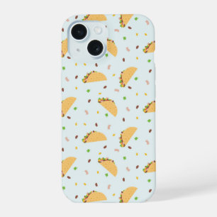 Hungry For Tacos Pattern iPhone 15 Case