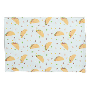Hungry For Tacos Pattern Pillowcase