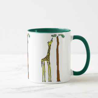 Hungry giraffe mug