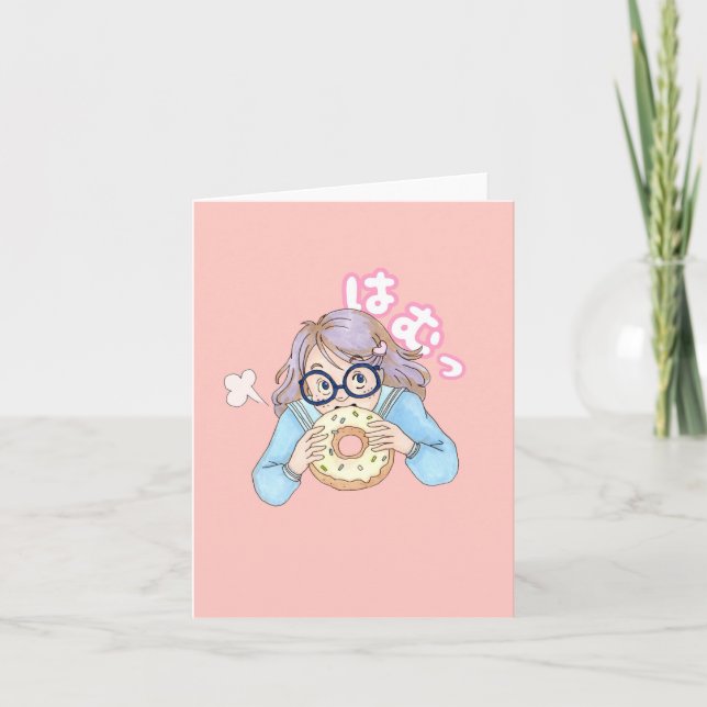 Hungry Girl Card (Front)