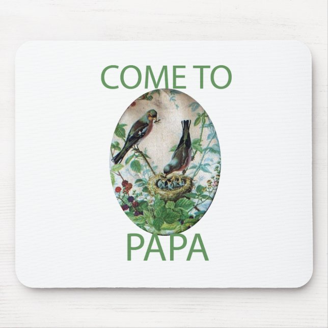 Hungry Hearts: Papa’s Got Food! Mouse Pad (Front)
