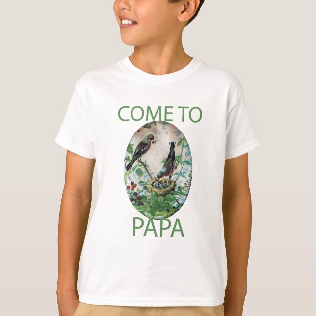 Hungry Hearts: Papa’s Got Food! T-Shirt (Front)