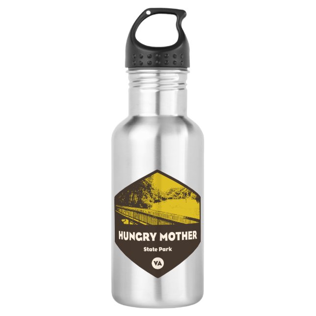 Hungry Mother State Park Virginia 532 Ml Water Bottle (Front)
