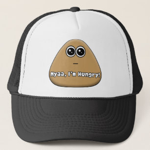 Hungry Pou w/ Text Trucker Hat