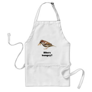 Hungry Sparrow Apron