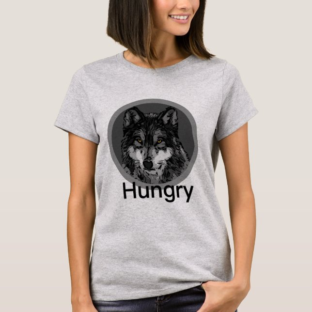 Hungry - Women's Basic T-Shirt T-Shirt (Front)