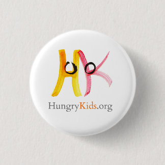HungryKids..org buton 3 Cm Round Badge