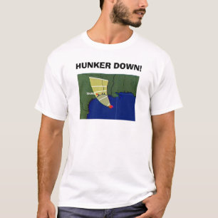 HUNKER DOWN WHITE T-Shirt