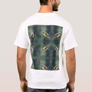 hunkered down or not bird with back pix T-Shirt