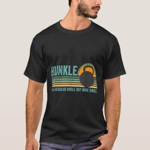 Hunkle Funny Uncle Gift Hunky Uncle Swole Meme Bod T-Shirt
