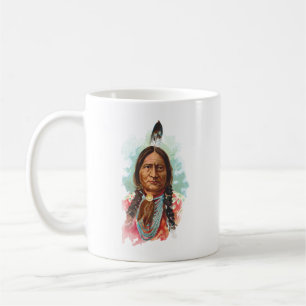 Hunkpapa Sioux Chief: Sitting Bull Coffee Mug