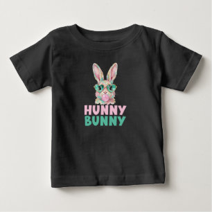Hunny Bunny, Girls Easter Baby T-Shirt