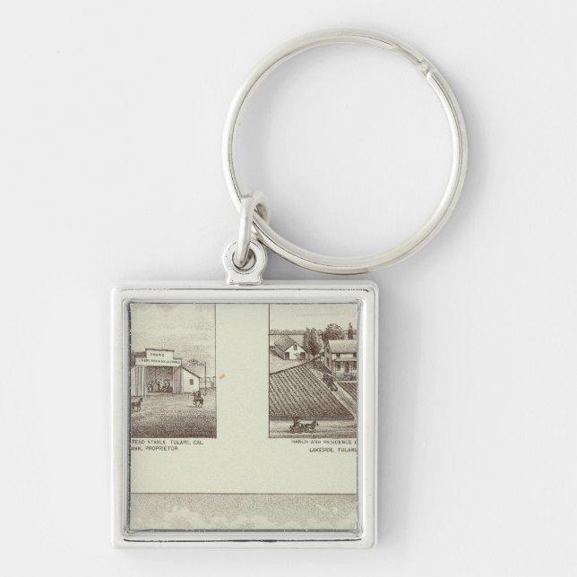 Hunsaker ranch, Woodville Key Ring (Front)
