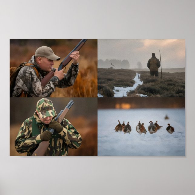 Hunt begin season bounty hunter poster (Front)