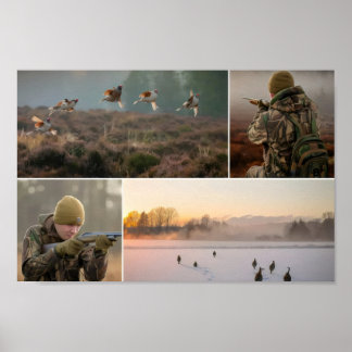 Hunt begin season bounty hunter poster