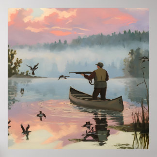 Hunt begin season bounty hunter poster