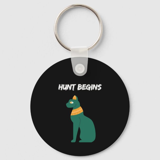 Hunt Begins Key Ring (Front)