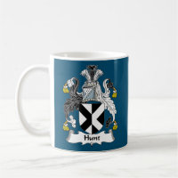 Hunt Coat of Arms Family Crest 
